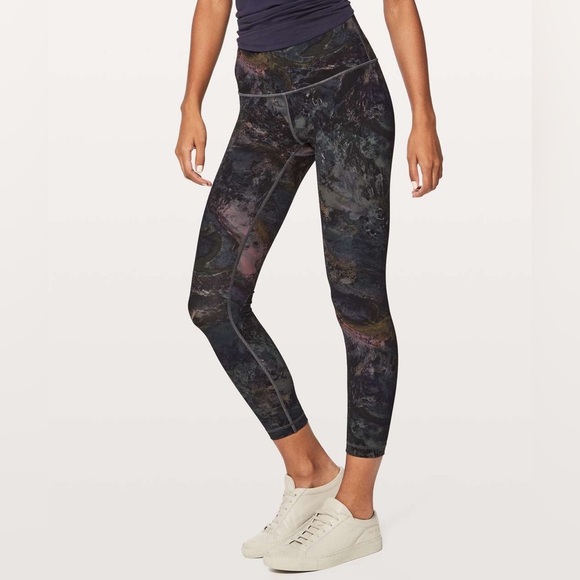 Lululemon Wunder Under‎ Hi-Rise 7/8 Radiant Multi-Color - Picture 2 of 11